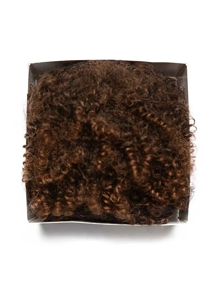 Coil Spring Afro Pony