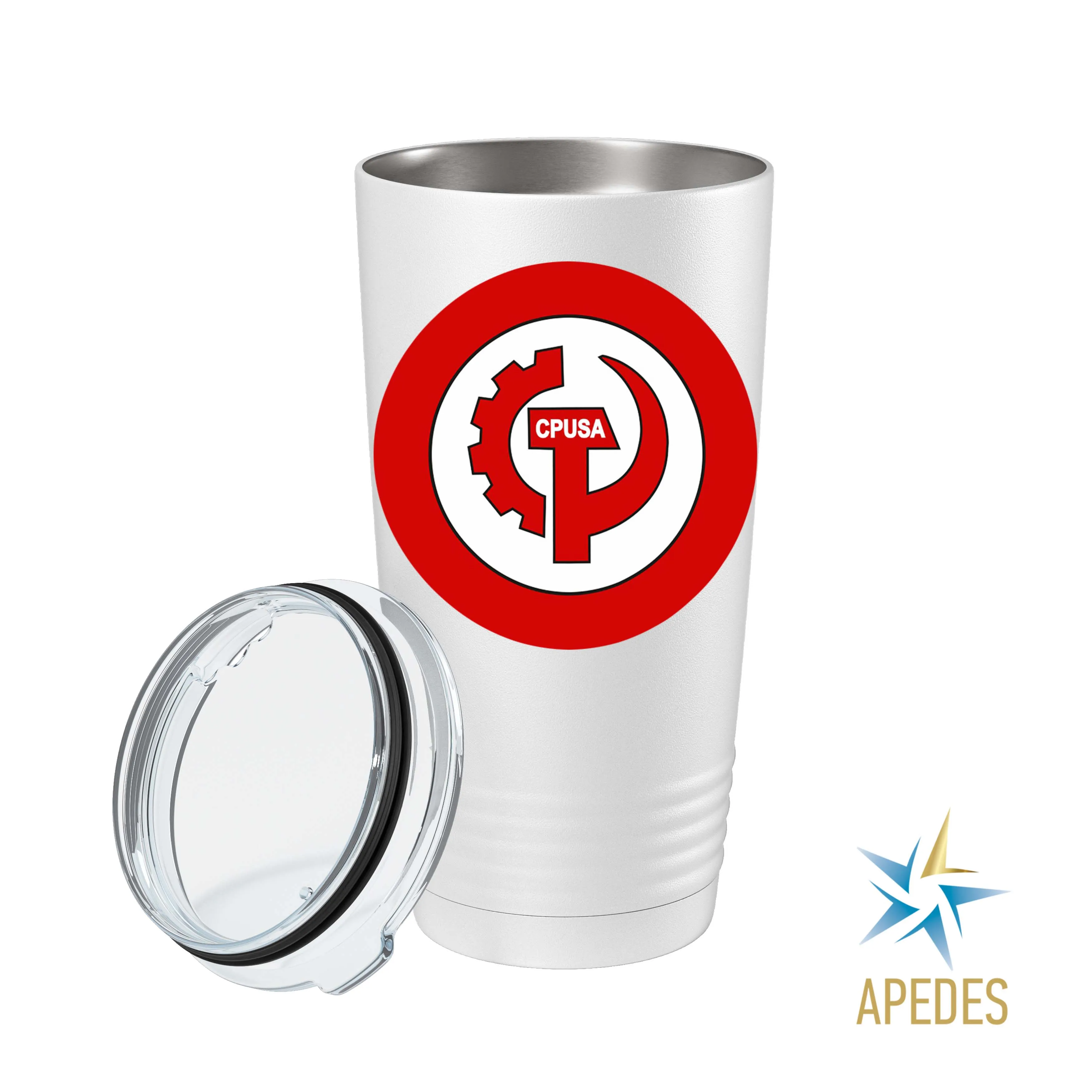 Communist Party USA CPUSA Stainless Steel Tumbler 20 OZ