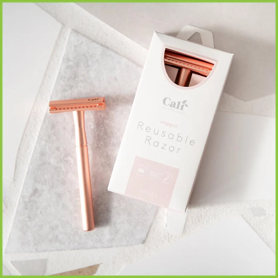 Copper Safety Razor - Caliwoods
