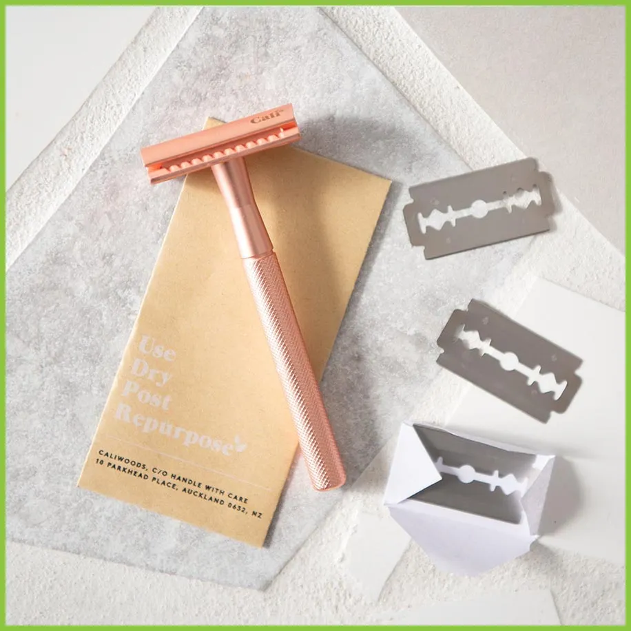 Copper Safety Razor - Caliwoods