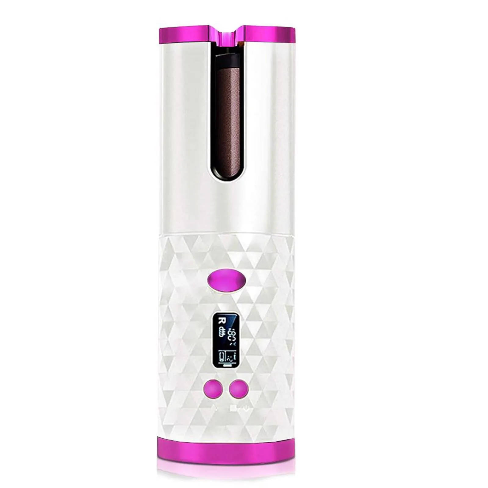 Cordless Hair Curler with Auto-Rotation