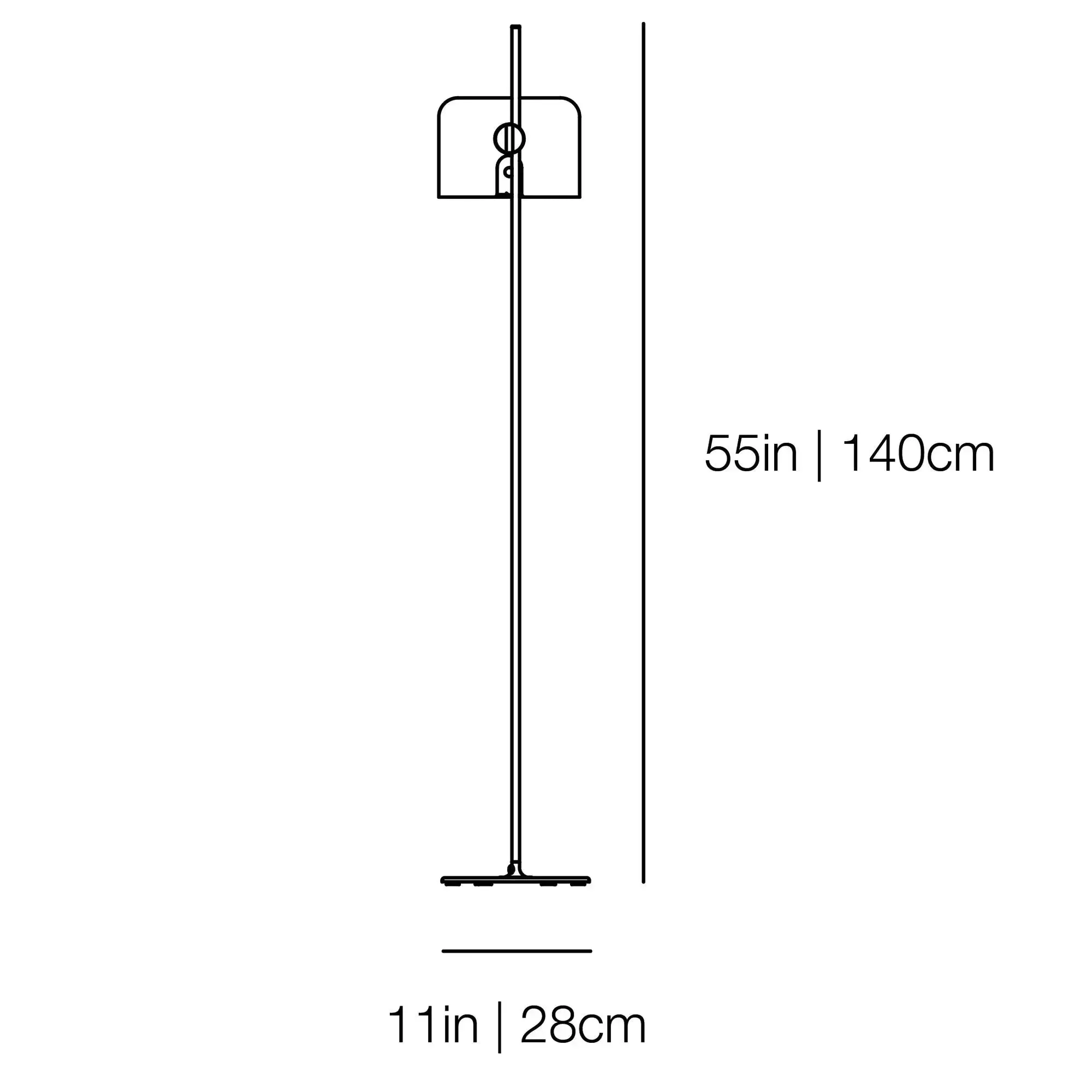 Coupé 3321 - Floor Lamp