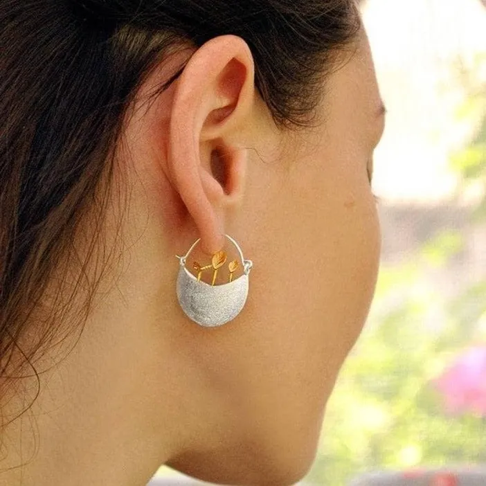 Creative Little Garden Drop Earrings