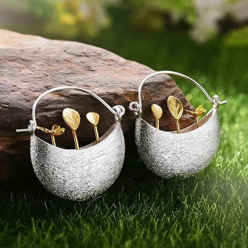 Creative Little Garden Drop Earrings