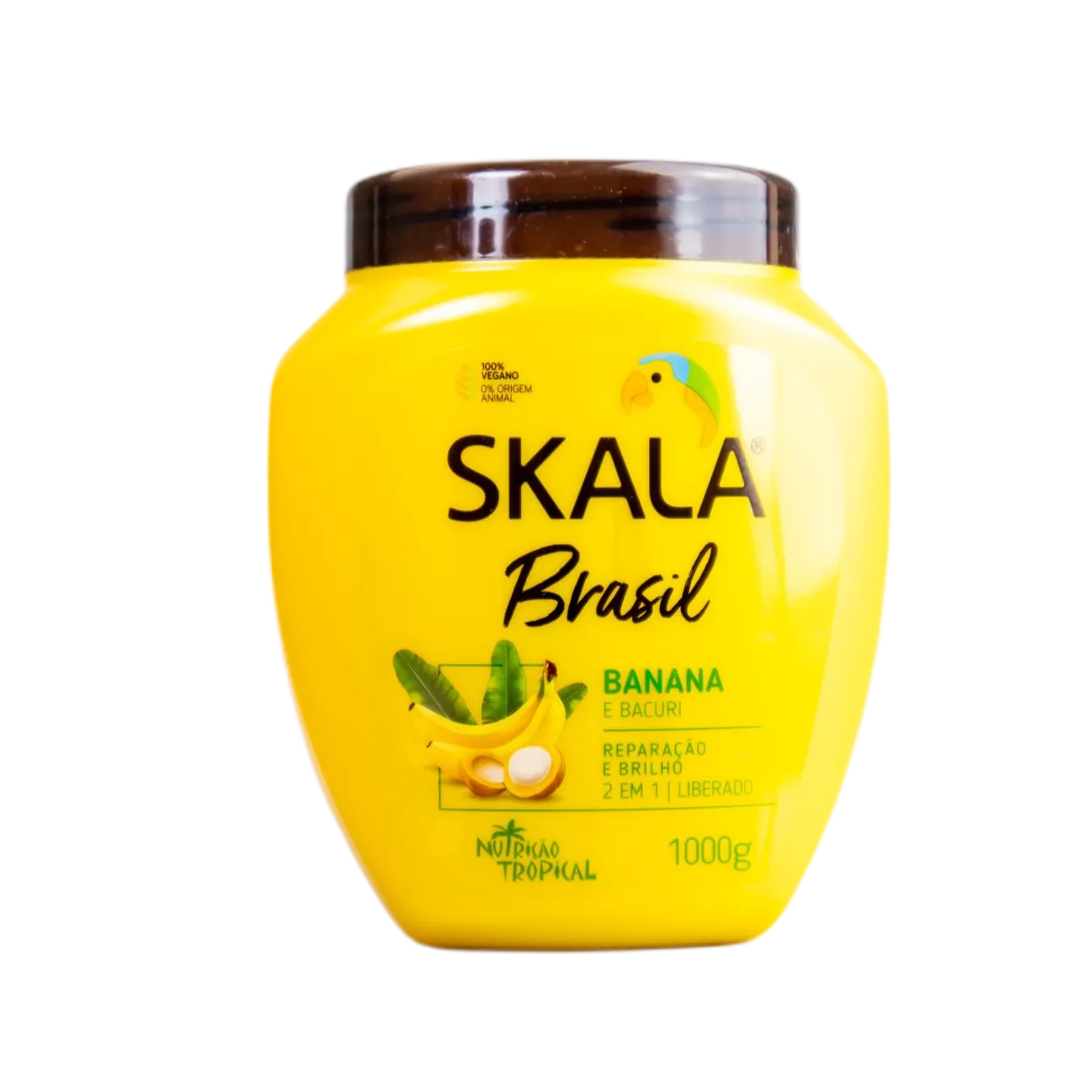 Creme De Tratamento Banana E Bacuri / Banana Cream Treatment And Bacuri Brazil Treatment Cream - Skala