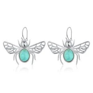 Cute Hollow Out Honeybee Dangle Earrings