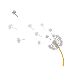 Dandelion (Gold and Silver)