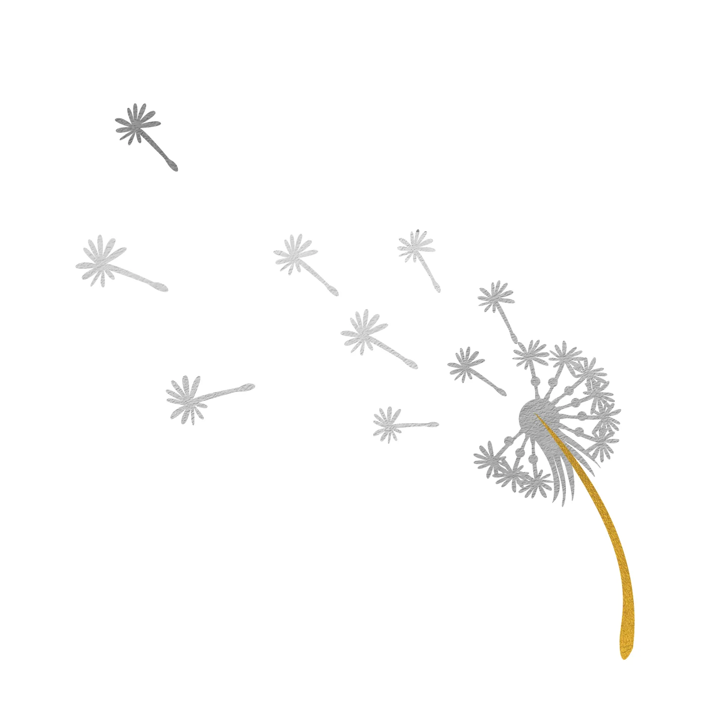 Dandelion (Gold and Silver)