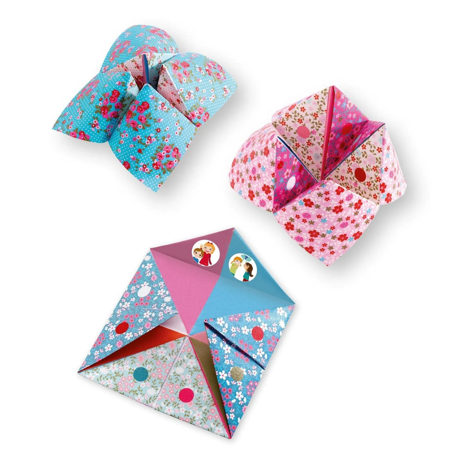 DJECO Petit Gifts Origami - Fortune Tellers Flowers