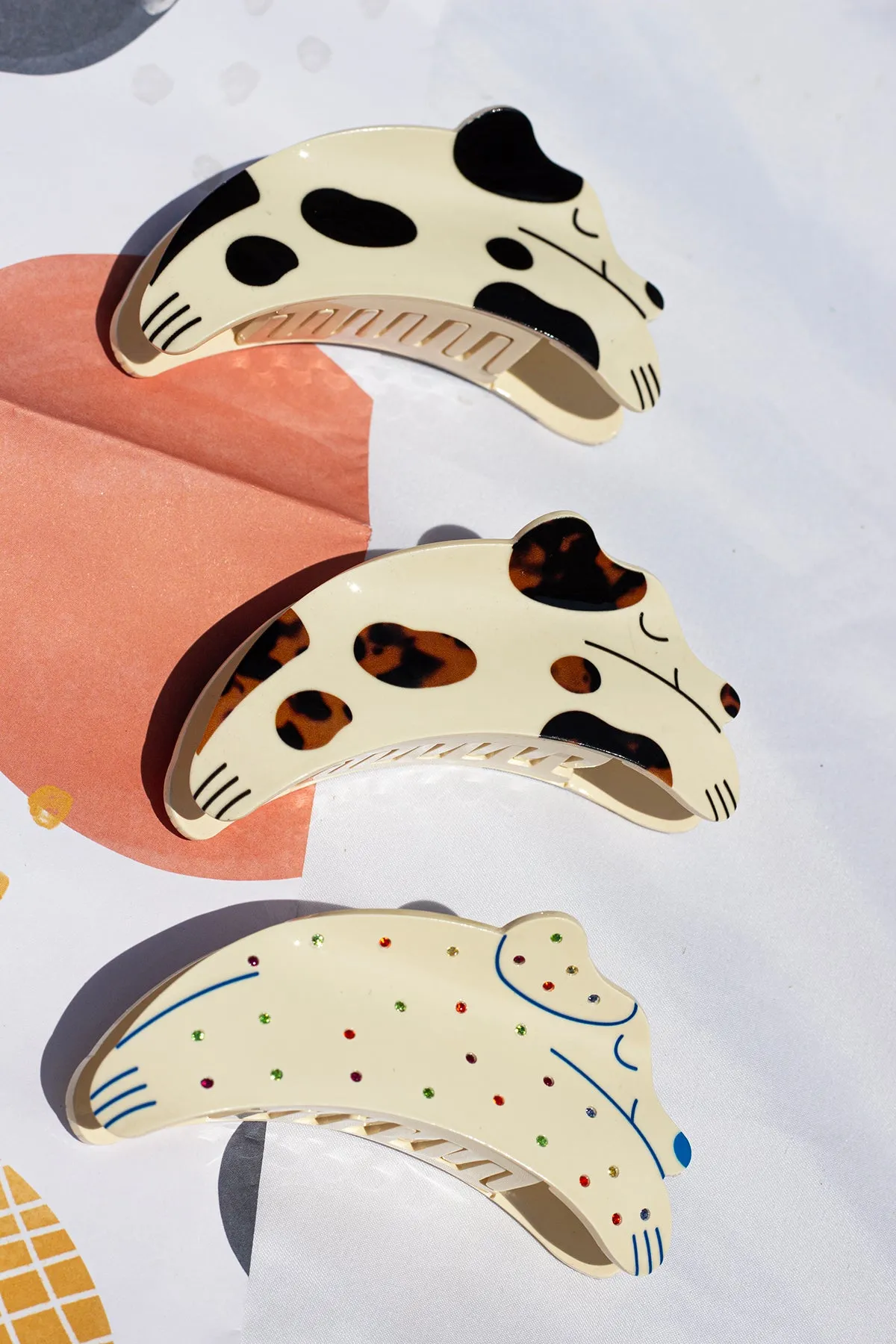 Dog Shape Claw Hair Clip