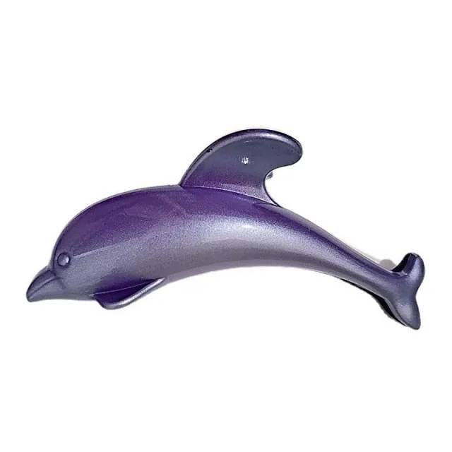 Dolphin hair clip - various colours