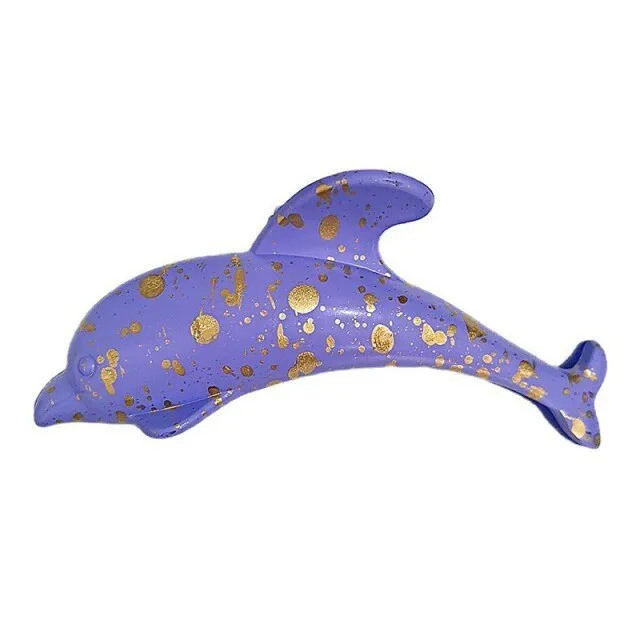 Dolphin hair clip - various colours