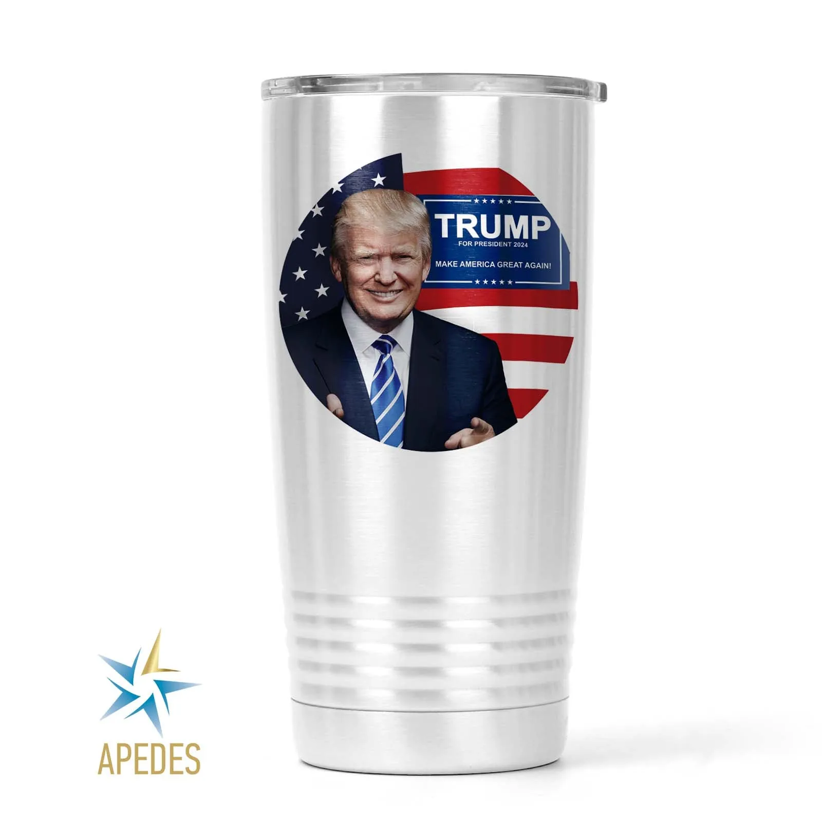 Donald Trump 2024 President USA Stainless Steel Tumbler 20 OZ