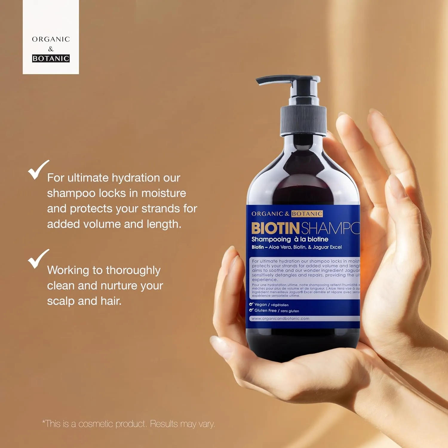 Dr Botanical Shampoing Bio & Botanique Biotine 500 ml