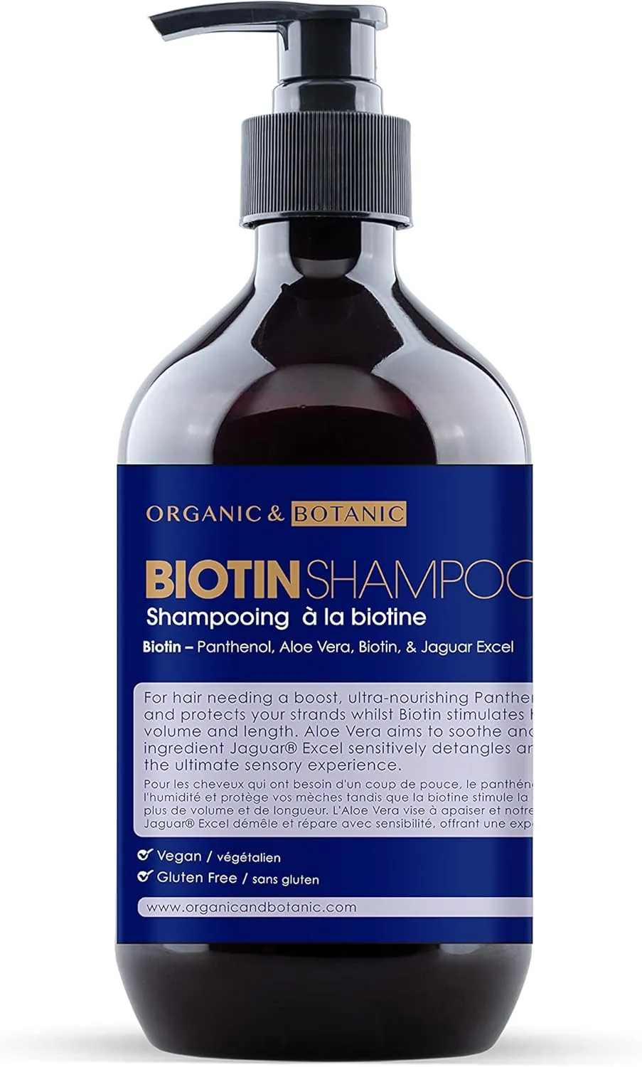 Dr Botanical Shampoing Bio & Botanique Biotine 500 ml