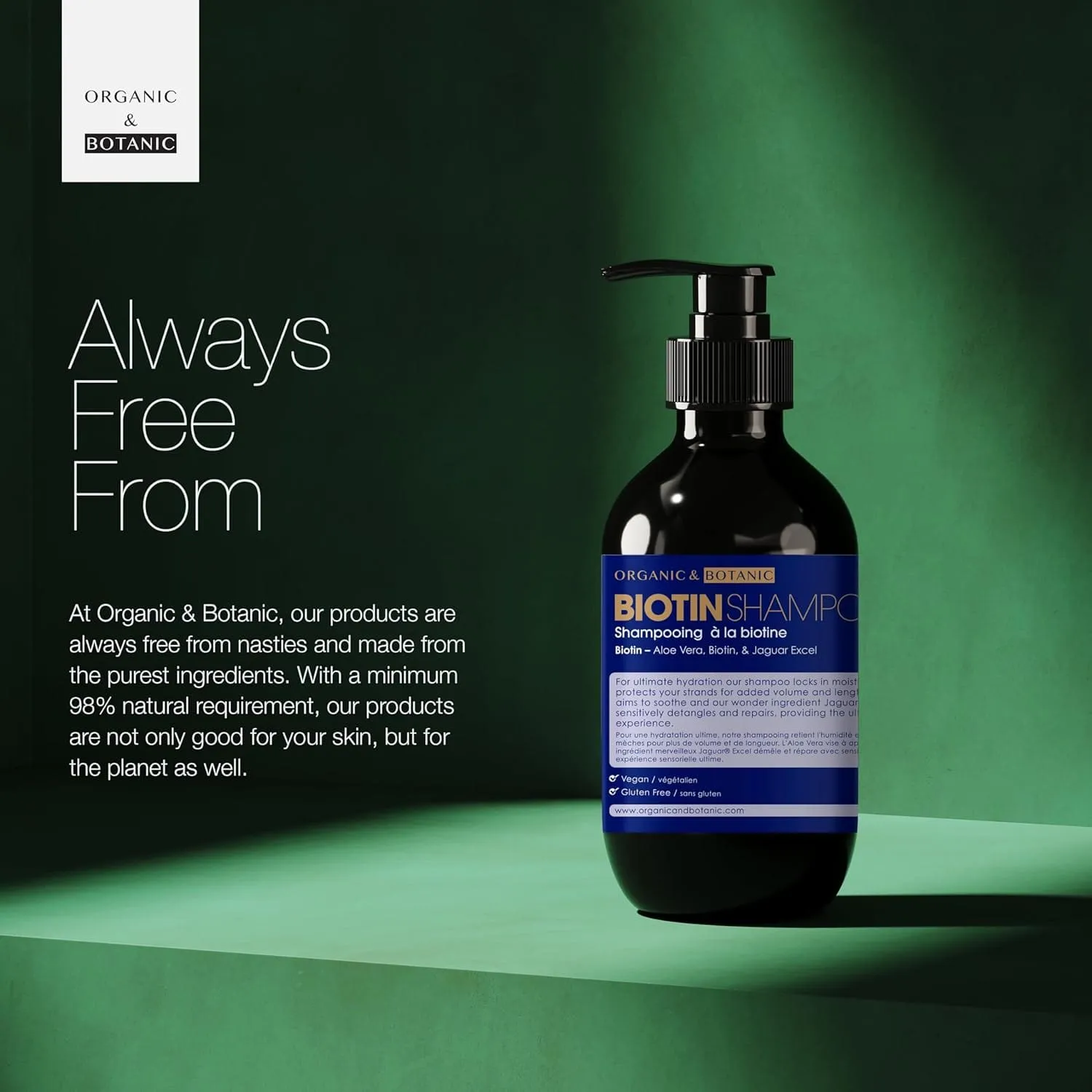 Dr Botanical Shampoing Bio & Botanique Biotine 500 ml