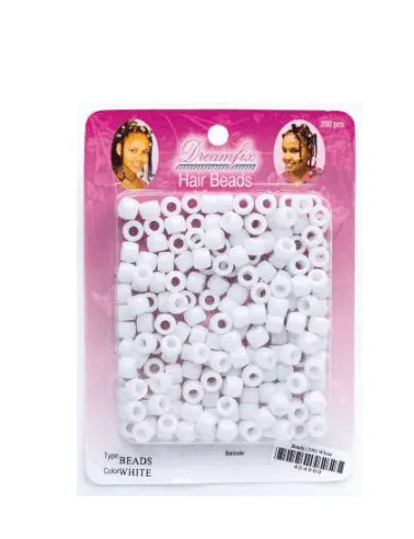 Dreamfix - Perles pour cheveux "Hair Beads" - 200 pcs (différents coloris)
