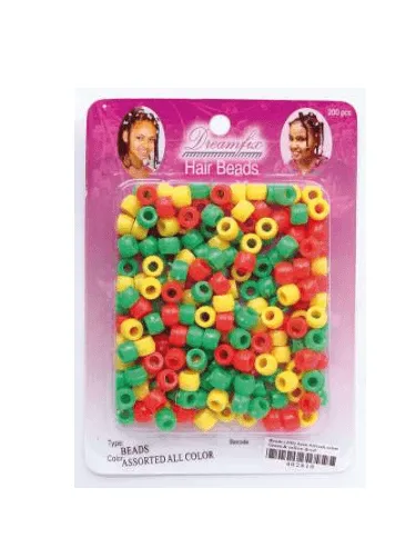 Dreamfix - Perles pour cheveux "Hair Beads" - 200 pcs (différents coloris)