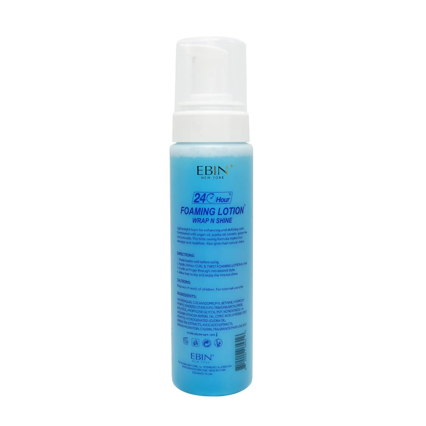 Ebin New York Lotion moussante Curl & Twist Wrap N Shine Original 250 ml