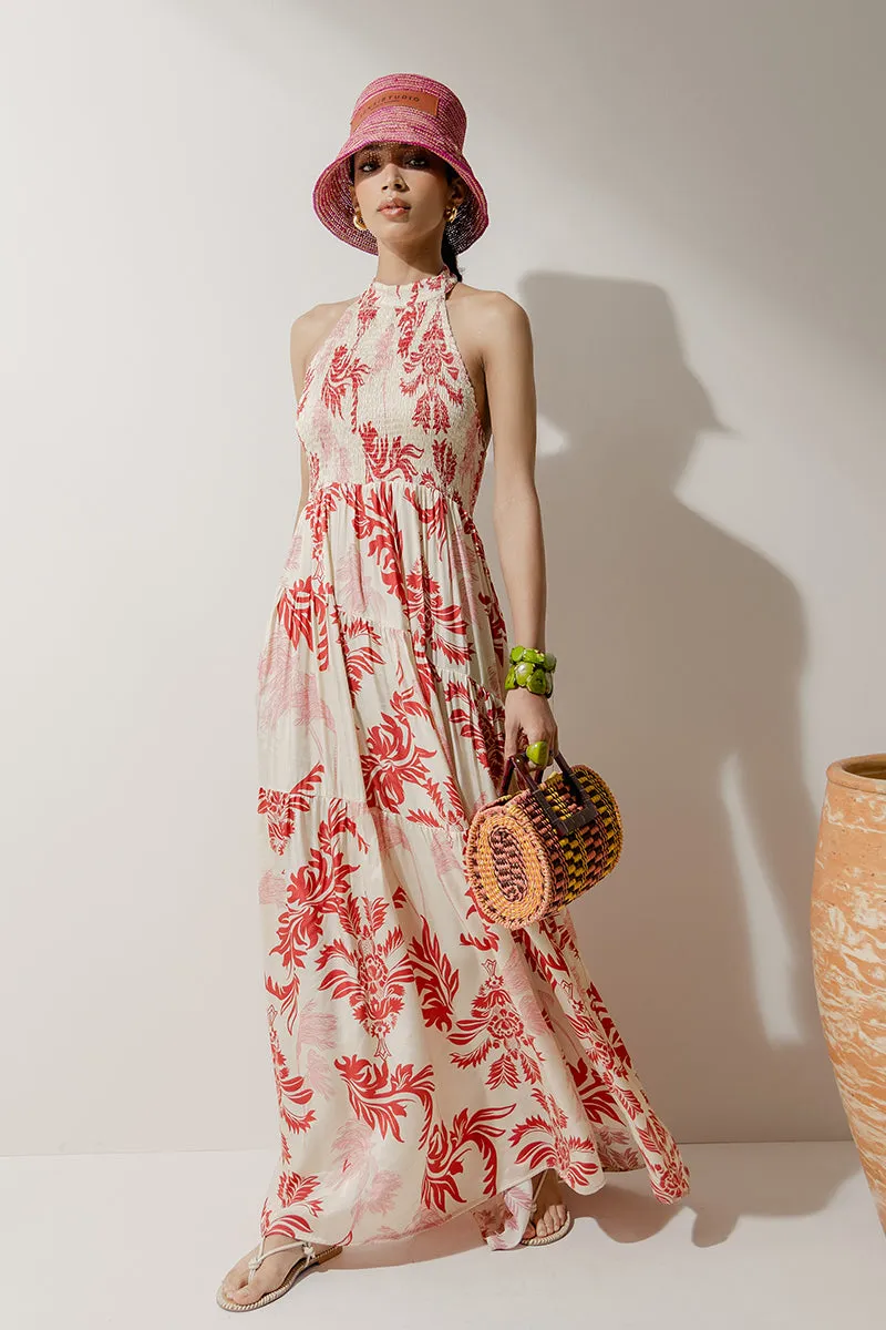 Elasticized Bodice Dress