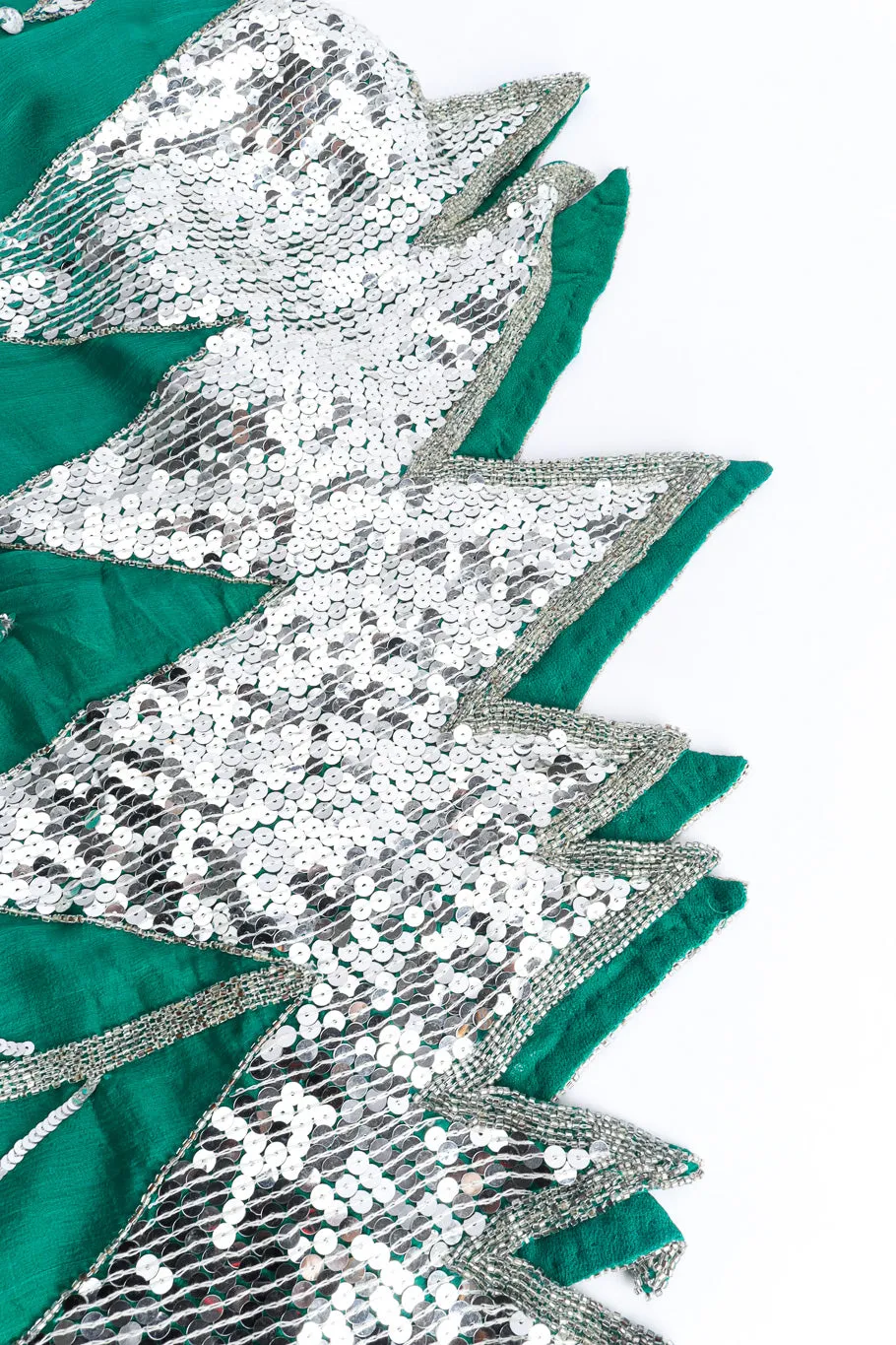 Embellished Silk Caftan