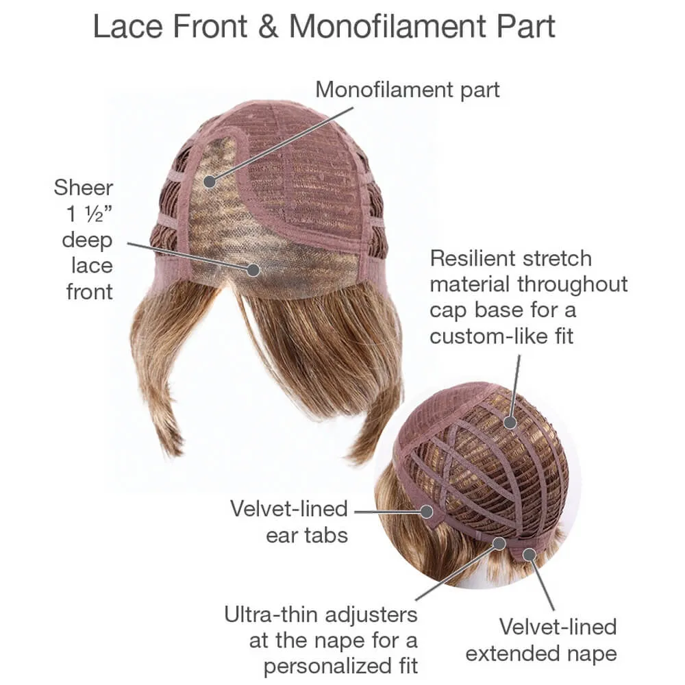 Everyday Elegant by Gabor (Lace Front-Mono Part Wig)