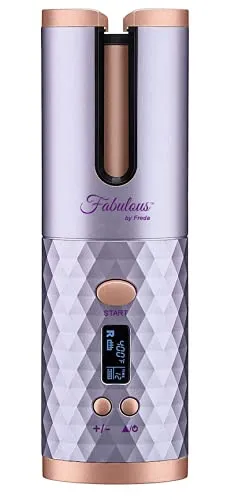 Fabulous by Freda Luxury Automatic Hair Curling Iron Cordless