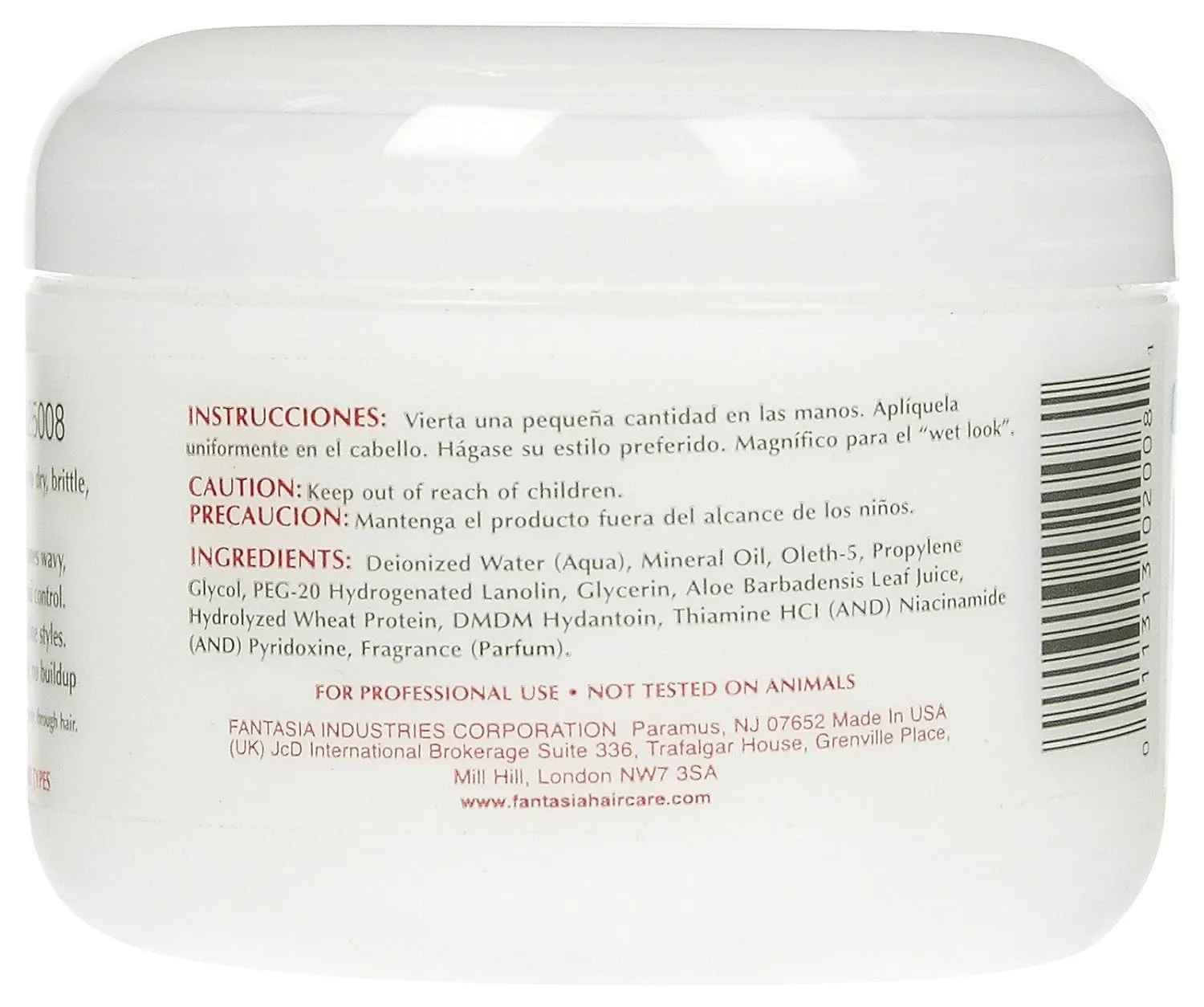 Fantasia IC - ICE Hair Polisher Pomade 6Oz -170g