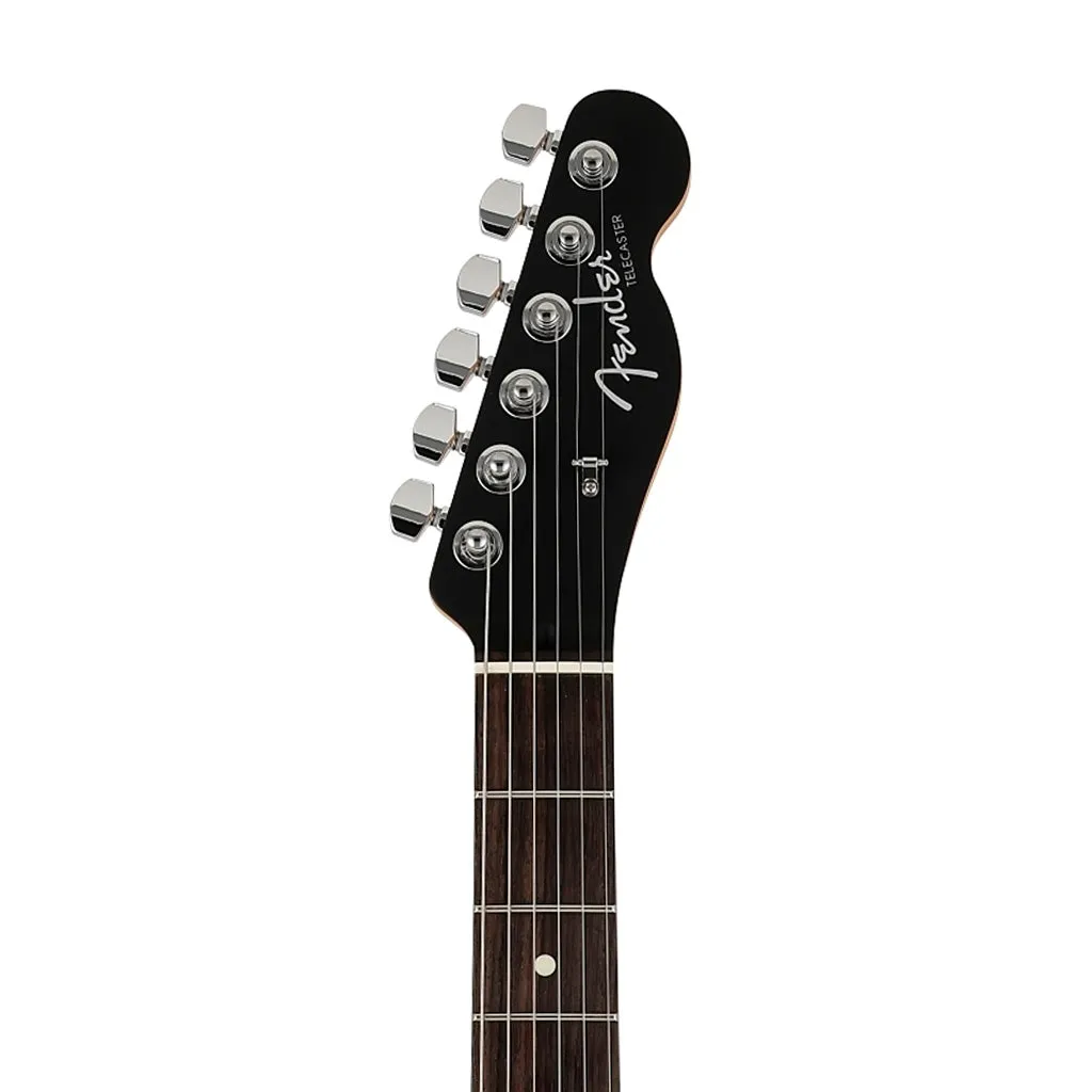 Fender Japan Elemental Telecaster HH Electric Guitar, RW FB, Stone Black