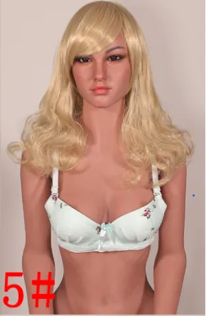 Fire Doll Wig - Sex Doll Hair - Blond Middle