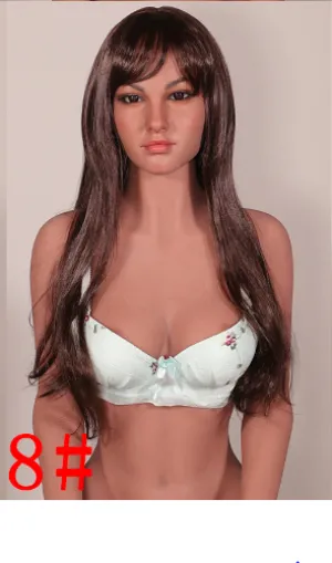 Fire Doll Wig - Sex Doll Hair - Brown Long