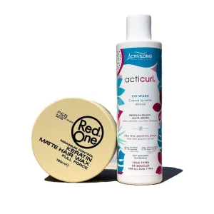 Fire Promo - Pack hydra-kératine "red one x activilong" - (cire   co-wash)