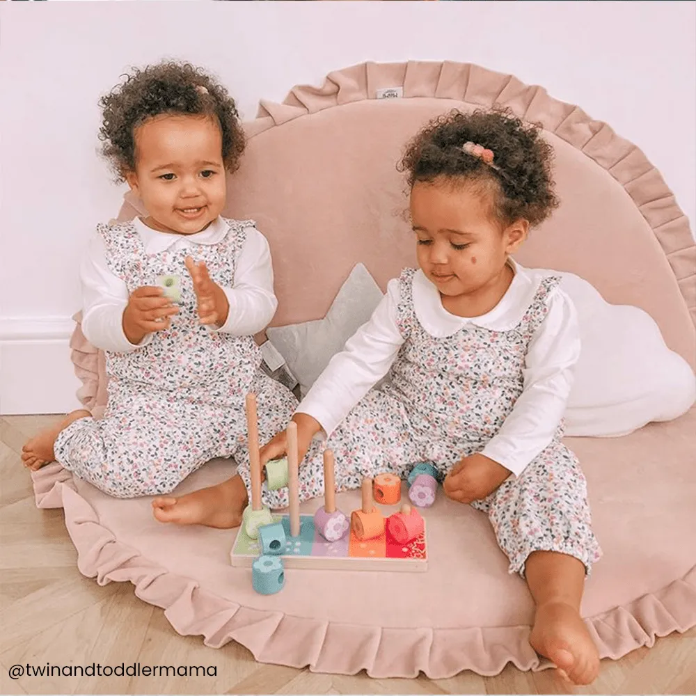 First Flower Stacker - Wooden Toy