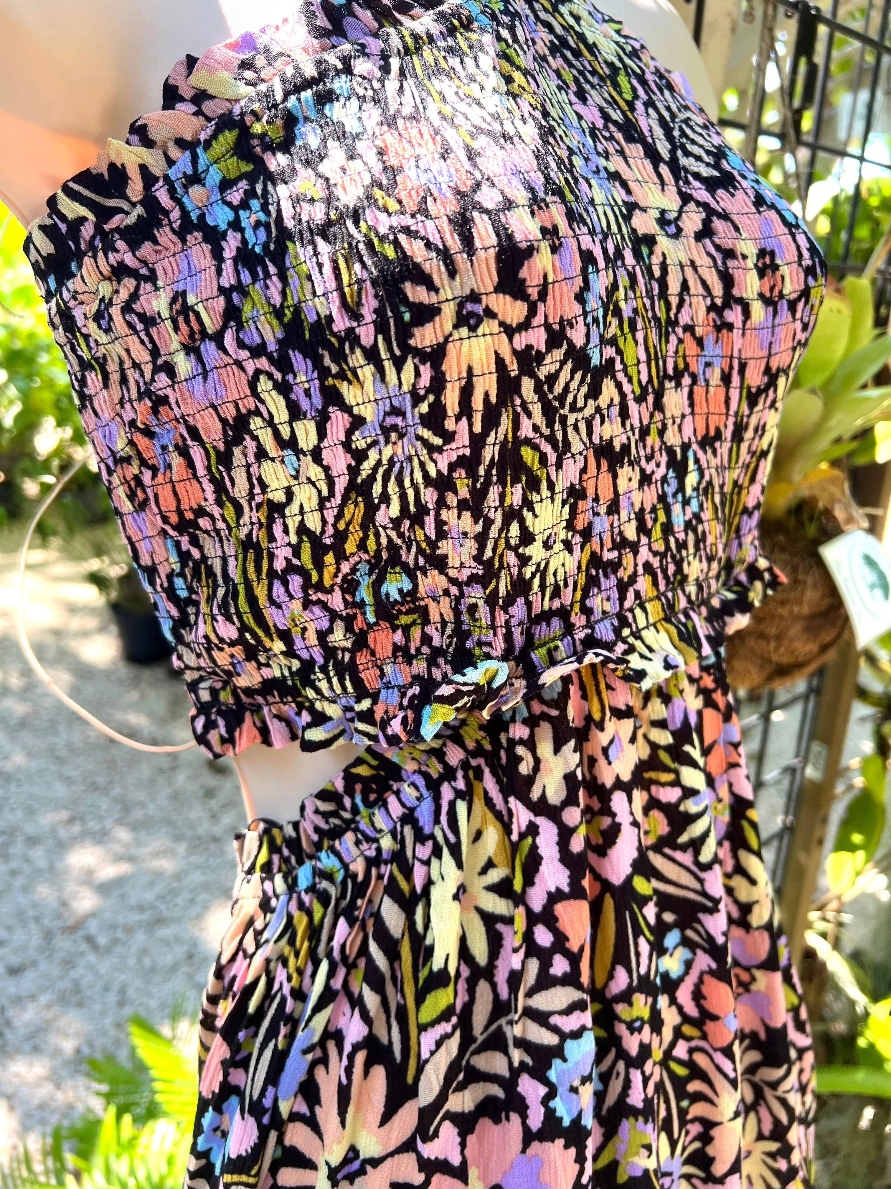 Floral Halter Dress
