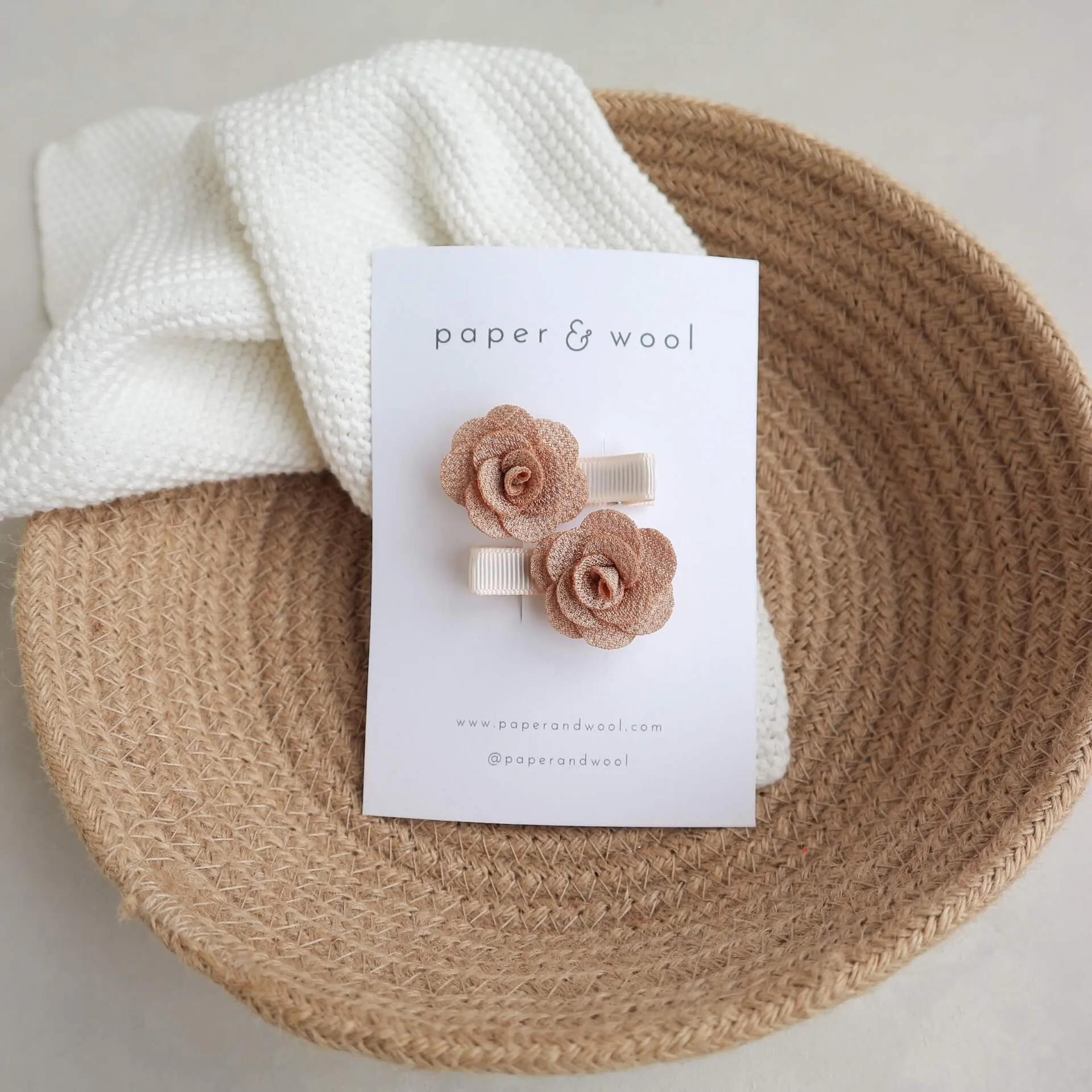 Flower hair clip - pack of two *BUY ONE GET ONE FREE*