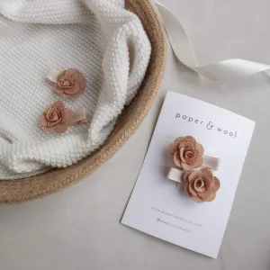 Flower hair clip - pack of two *BUY ONE GET ONE FREE*