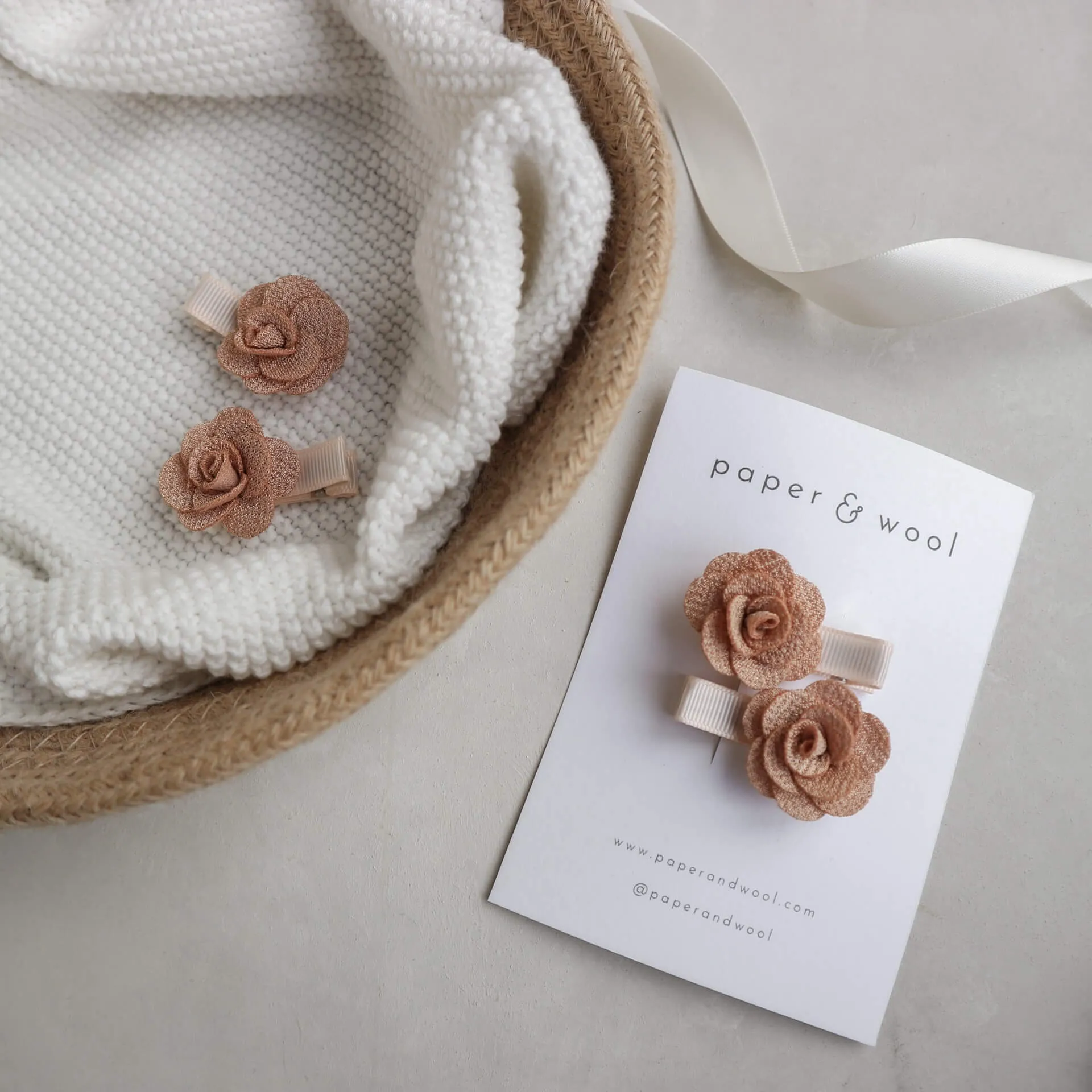 Flower hair clip - pack of two *BUY ONE GET ONE FREE*