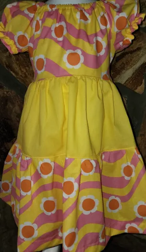 Flower Power Size 4 Dress