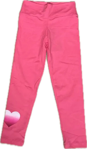 Flowers By Zoe- Heart Leggings (ombre pink/white)