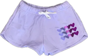 FLOWERS BY ZOE- Multi Hearts Shorts