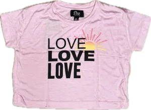 Flowers By Zoe- Pink Pastel Tee