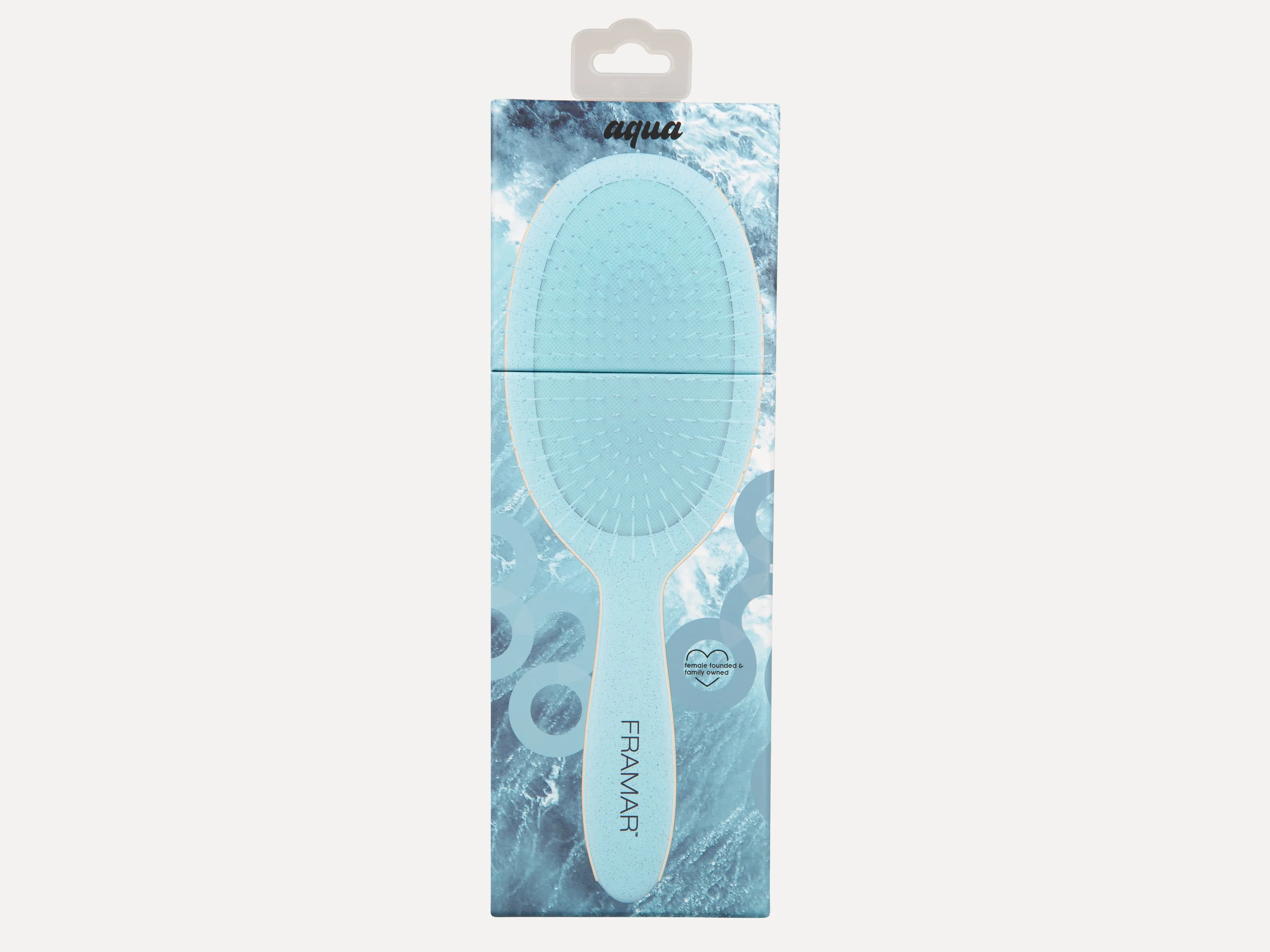 Framar Baecation 9pc Detangle Brush Retail Display