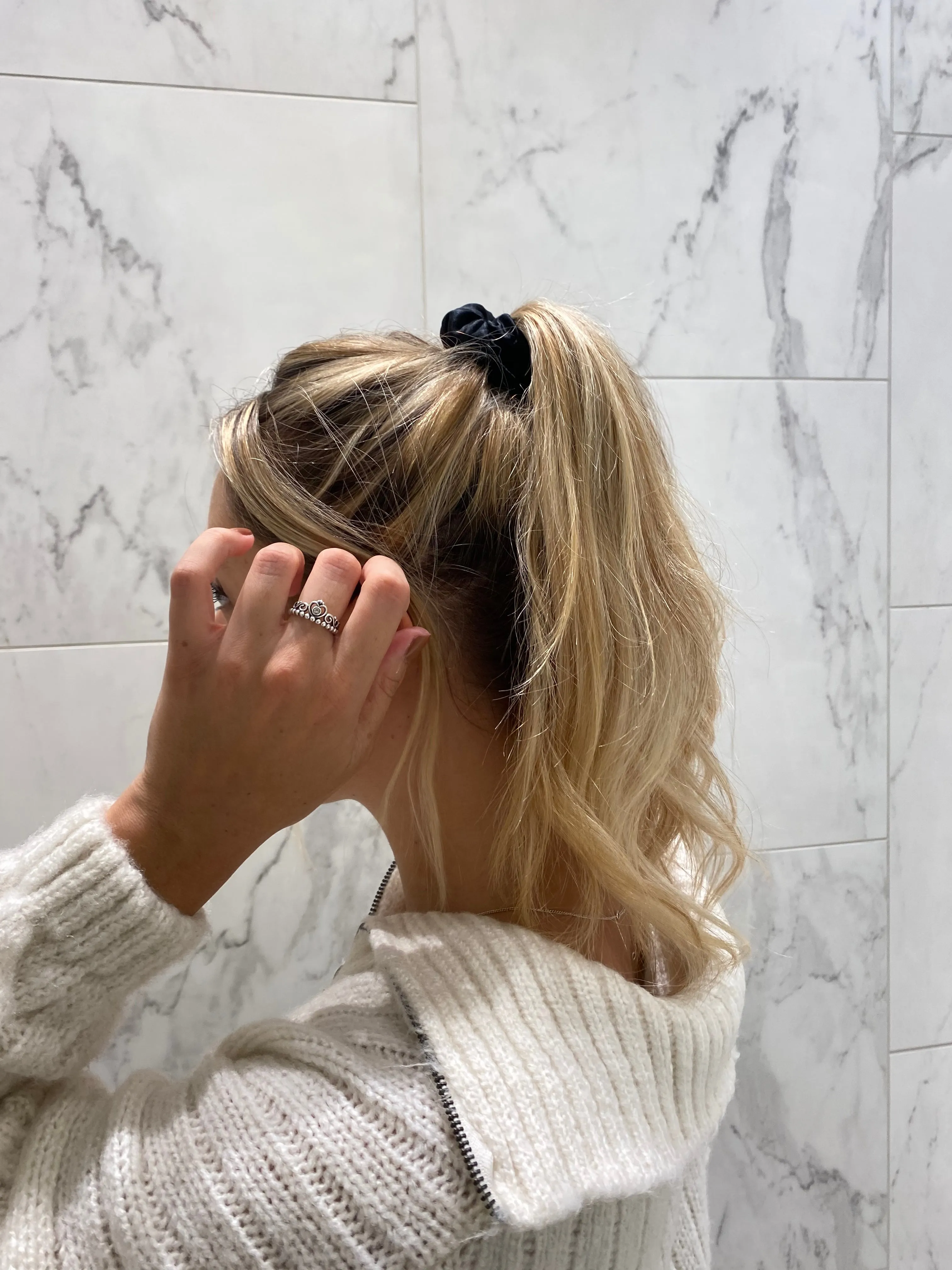 Free Silk Scrunchies
