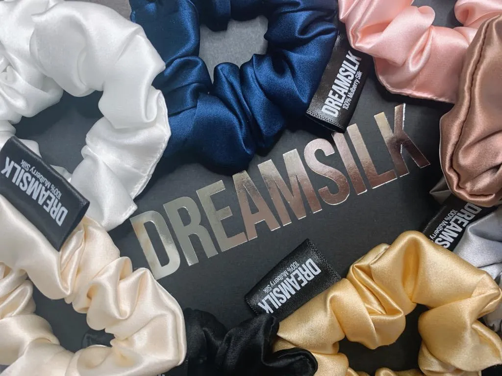 Free Silk Scrunchies
