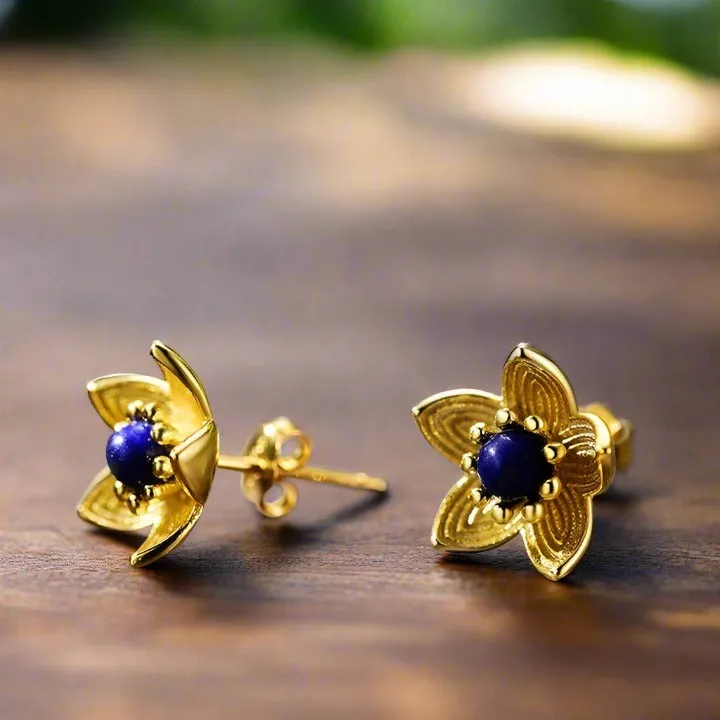 Fresh Flower Stud Earrings