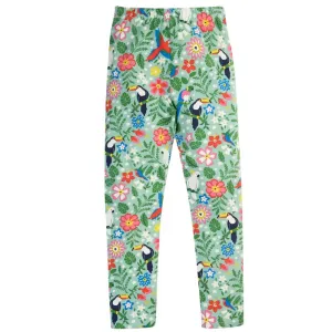 Frugi Libby Kids Leggings - Tropical Birds