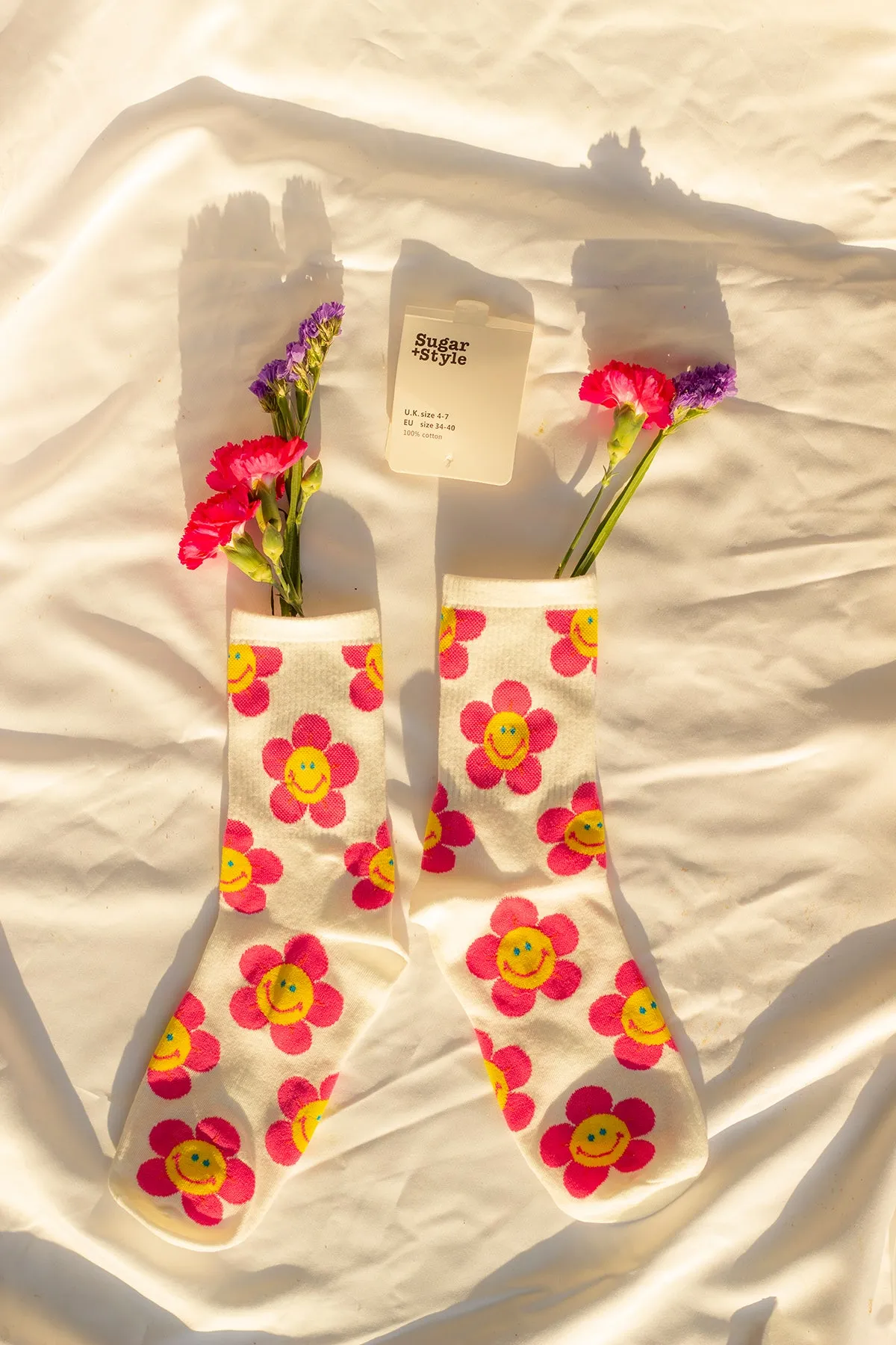Fun Flower Socks