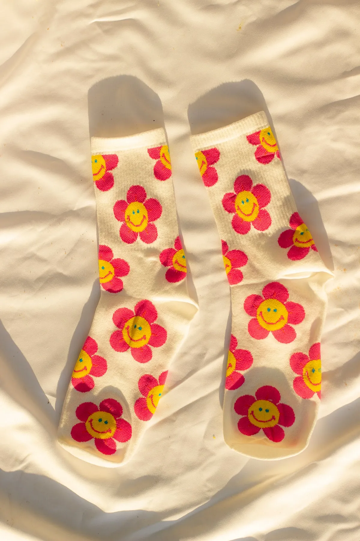 Fun Flower Socks