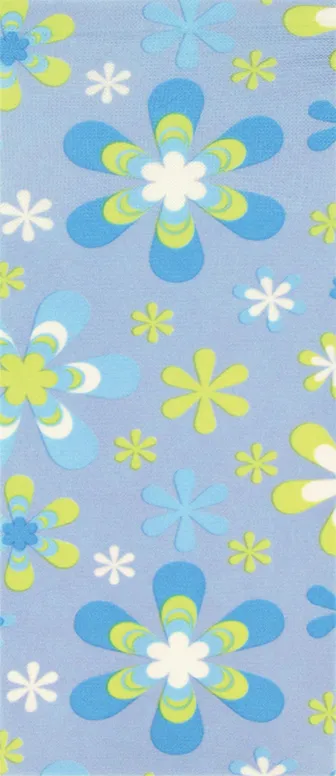 Fun Flowers Tweener Knee Highs