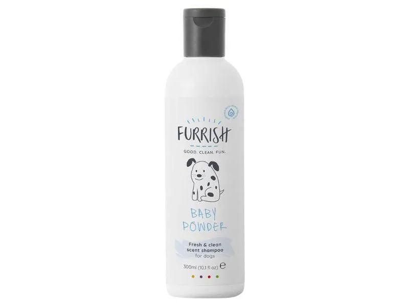 Furrish Baby Powder Dog Shampoo 300ml
